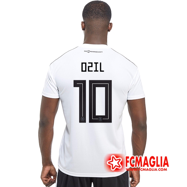 Prima Maglia Germania (OZIL 10) Calcio 2018 2019