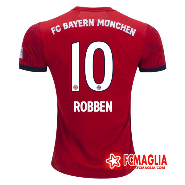 Gara Maglia Calcio Bayern Monaco (10 ROBBEN) Prima 18/19