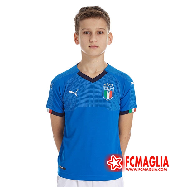 Maglia calcio Italia Bambino Prima 18/19
