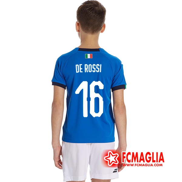 Maglia calcio Italia Bambino (de ROSSI 16) Prima 18/19