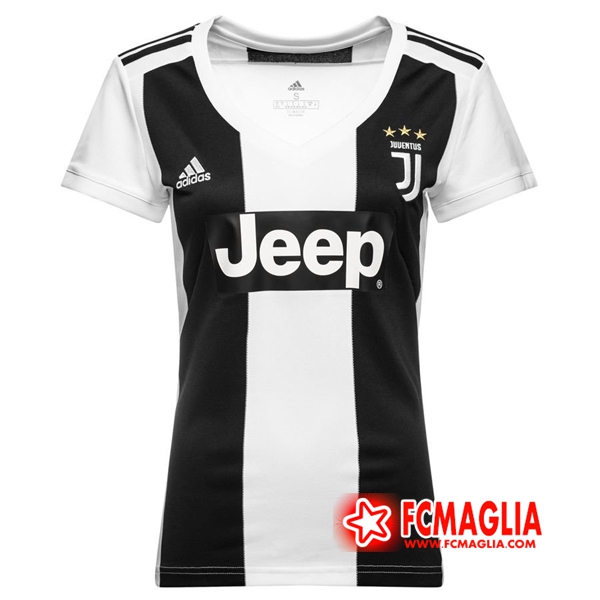 Prima Maglia Calcio Juventus per Donne 18/19