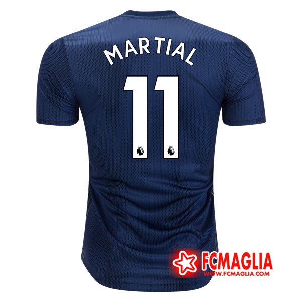 Gara Maglia Calcio Manchester United (11 MARTIAL) Terza 18/19