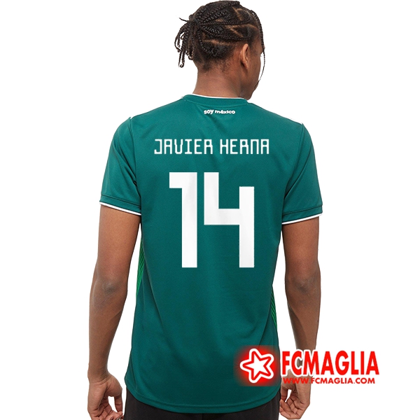Prima Maglia Messico (Javier Hernández 14) Calcio 2018 2019