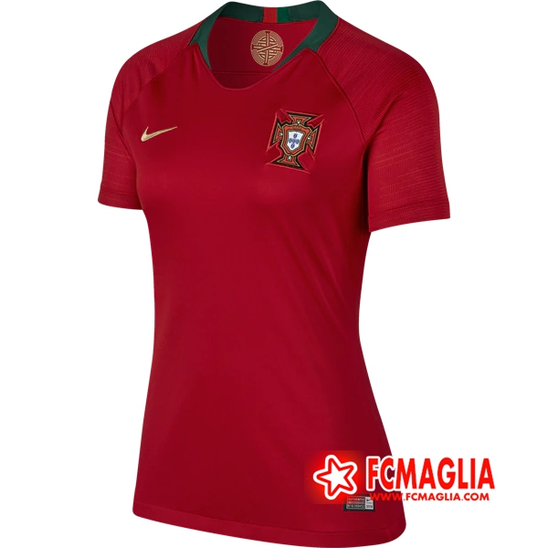 Prima Maglia Calcio Portogallo per Donne 18/19