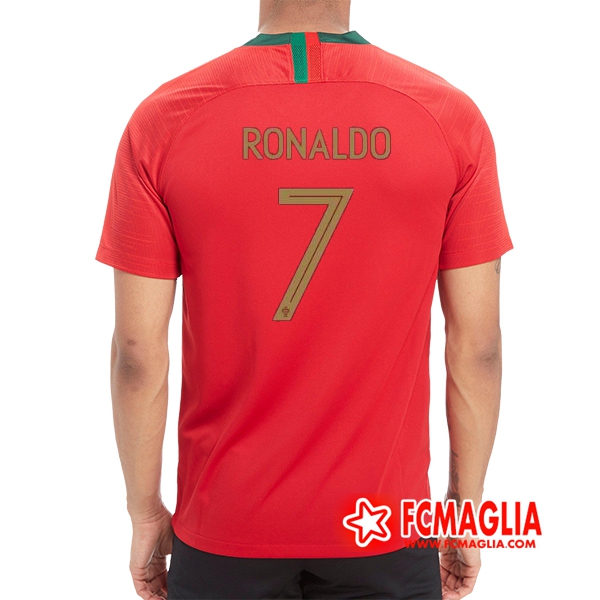 Prima Maglia Portogallo (Ronaldo 7) Calcio 2018 2019