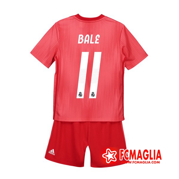 Terza Maglia Real Madrid (11 BALE) Bambino 18/19