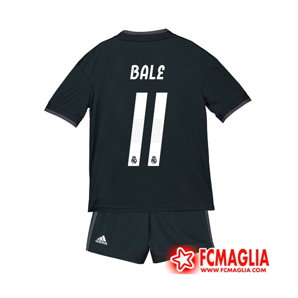 Seconda Maglia Real Madrid (11 BALE) Bambino 18/19