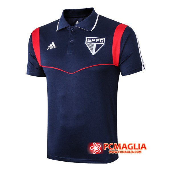 Maglia Polo Sao Paulo FC Blu Scuro 19/20
