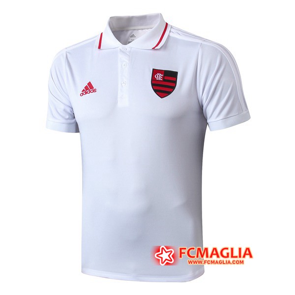 Maglia Polo Flamengo Bianco 19/20