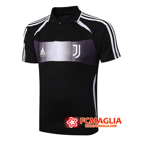 Maglia Polo Juventus Adidas × Palace Edizione Collaborates Nero 19/20