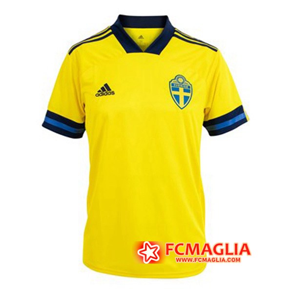 Maglia Calcio Svezia Prima 2020/2021