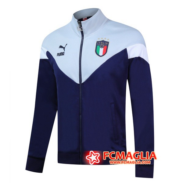 Giacca Calcio Italia Blu Reale -1 19/20