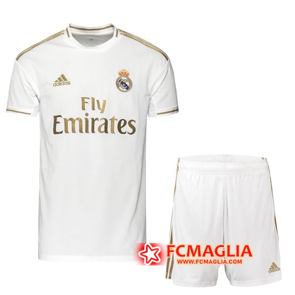 Kit Maglia Calcio Real Madrid Prima 19/20