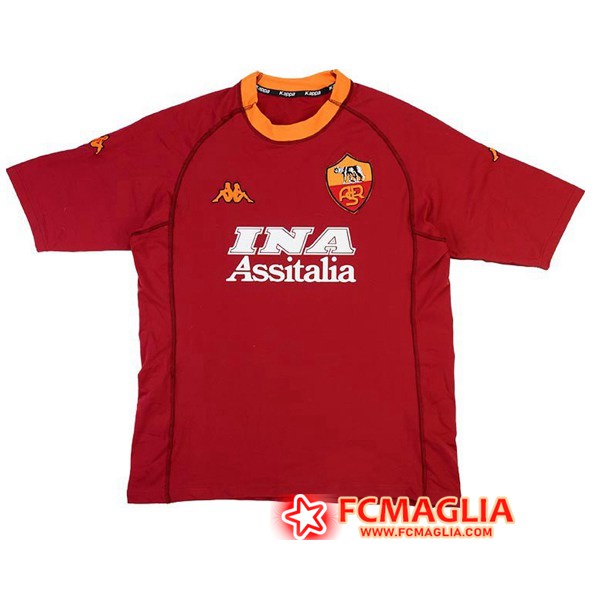 Maglia Calcio AS Roma Prima 2000/2001