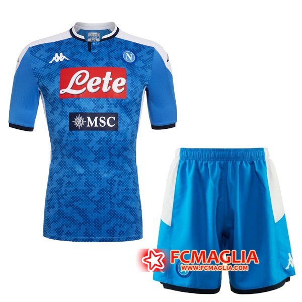 Kit Maglia Calcio SSC Napoli Prima 19/20