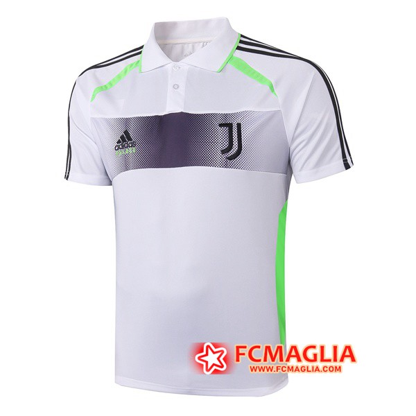 Maglia Polo Juventus Adidas × Palace Edizione Collaborate Bianco 19/20