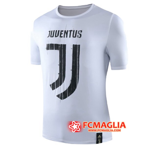 T Shirt Allenamento Juventus Bianco/Nero 19/20