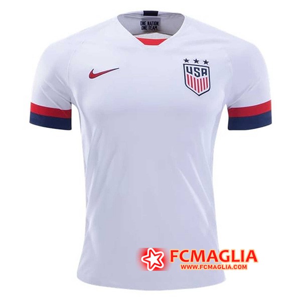 Prima Maglia Stati Uniti Calcio 2019 2020 Prima Maglia Stati Uniti Calcio 2019 2020