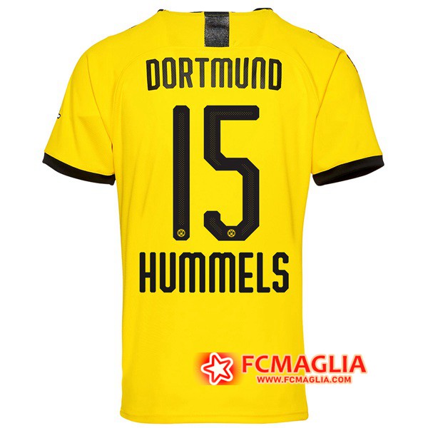 Maglia Calcio Dortmund BVB (HUMMELS 15) Prima 19/20
