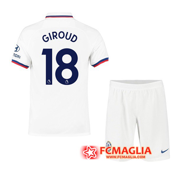 Maglia Calcio FC Chelsea (Giroud 18) Bambino Seconda 19/20