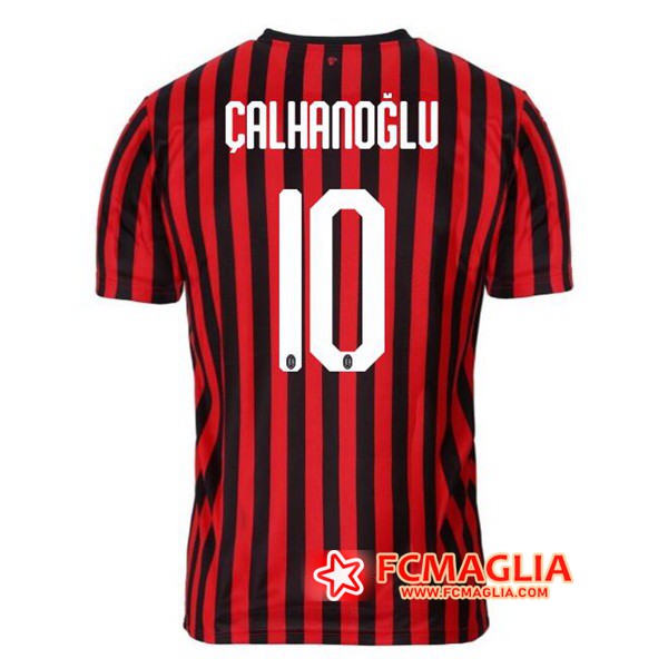 Maglia Calcio Milan AC (CALHANOGLU 10) Prima 19/20