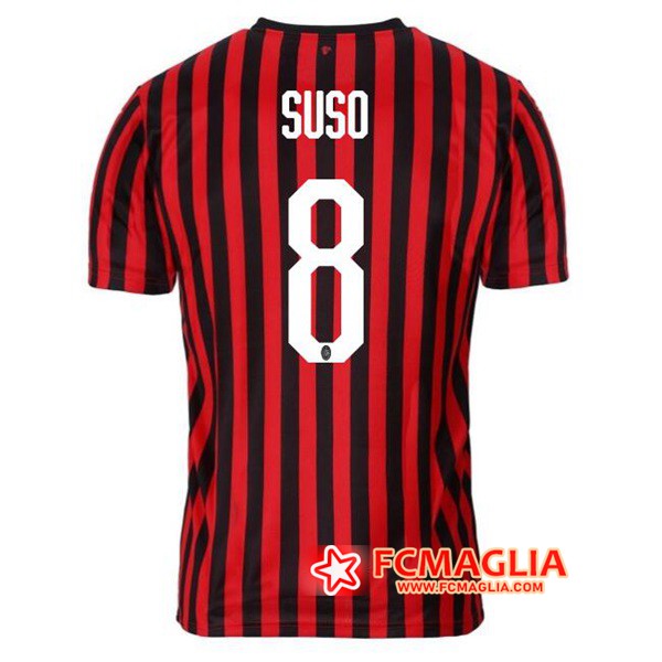 Maglia Calcio Milan AC (SUSO 8) Prima 19/20