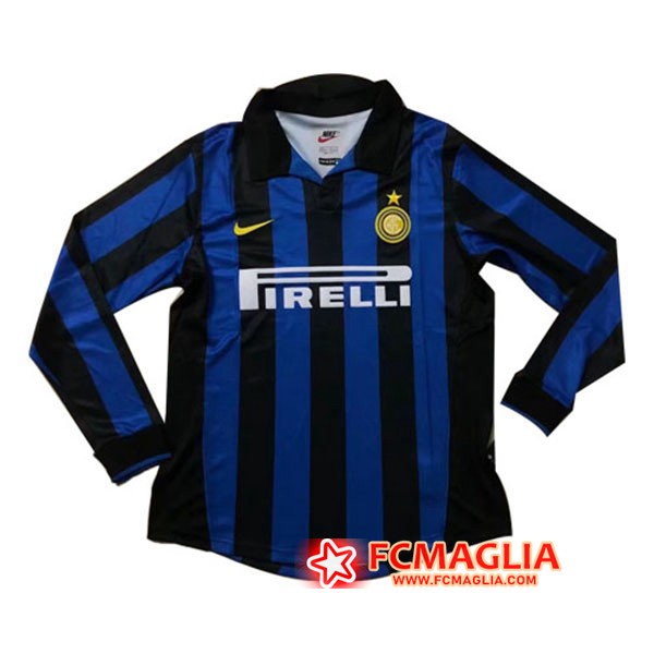 Maglia Calcio Inter Milan Maniche lunghe Prima 2005/2006