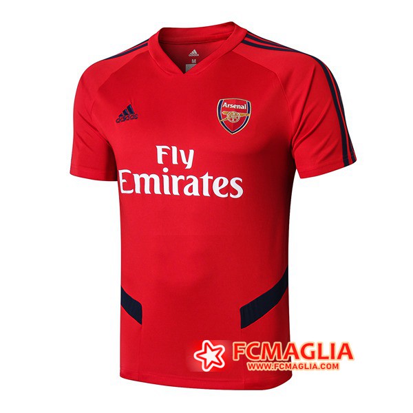 T Shirt Allenamento Arsenal Rosso 19/20