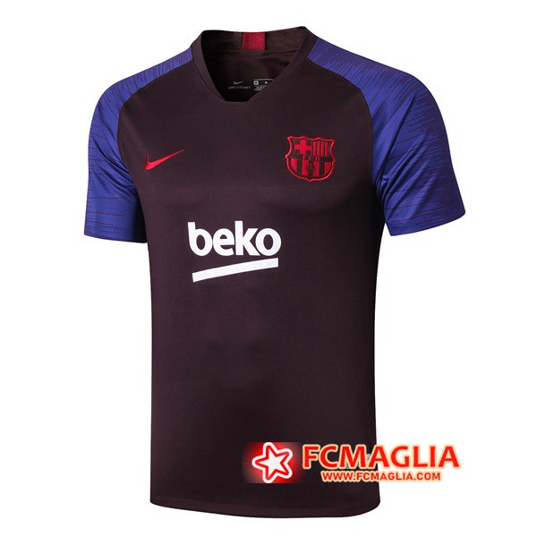 T Shirt Allenamento FC Barcellona Porpora 19/20