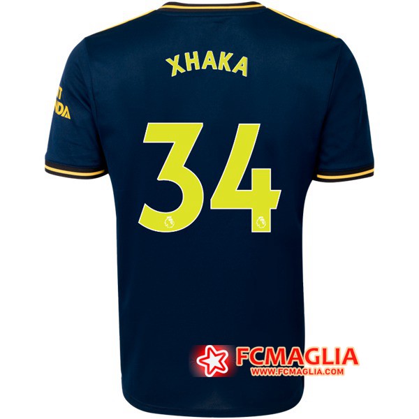Maglia Calcio Arsenal (XHAKA 34) Terza 19/20