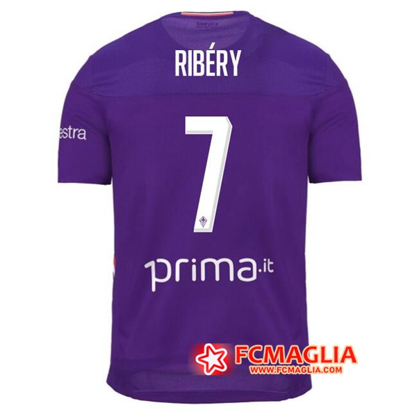 Maglia Calcio ACF Fiorentina (RIBERY 7) Prima 19/20
