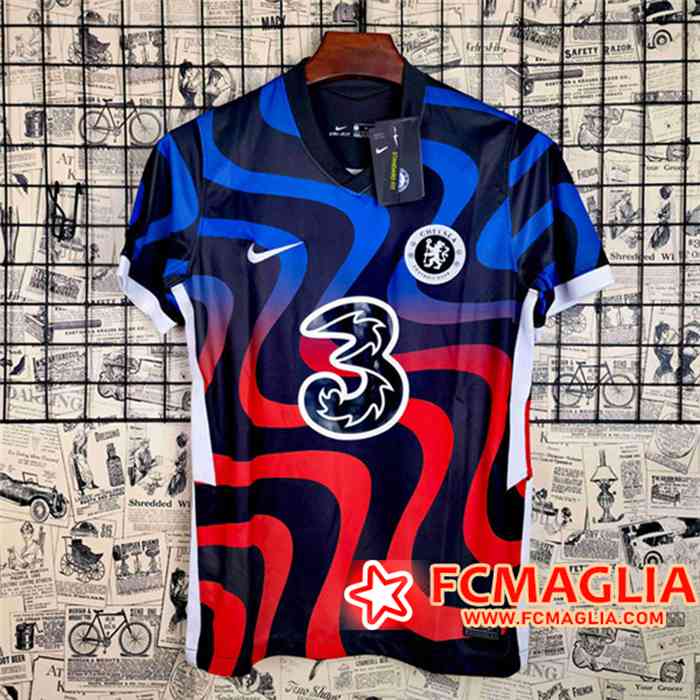 T Shirt Allenamento FC Chelsea Blu/Rosso 2021/2022