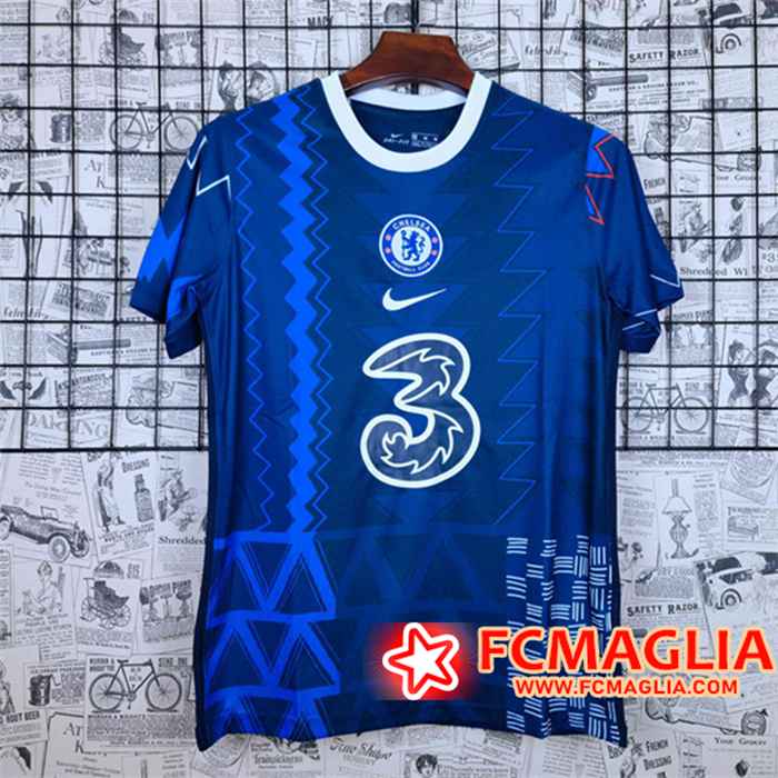 T Shirt Allenamento FC Chelsea Blu 2021/2022
