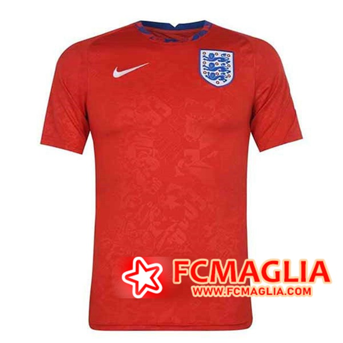 T Shirt Allenamento Inghilterra Rosso 2021/2022