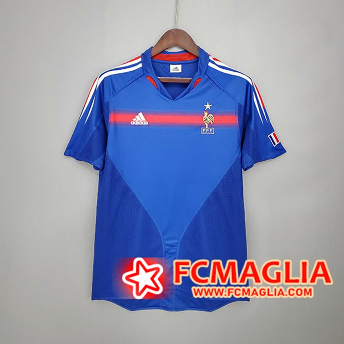 Maglie Calcio Francia Retro Prima 2004
