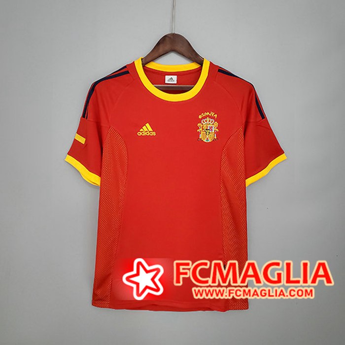 Maglie Calcio Spagna Retro Prima 2002