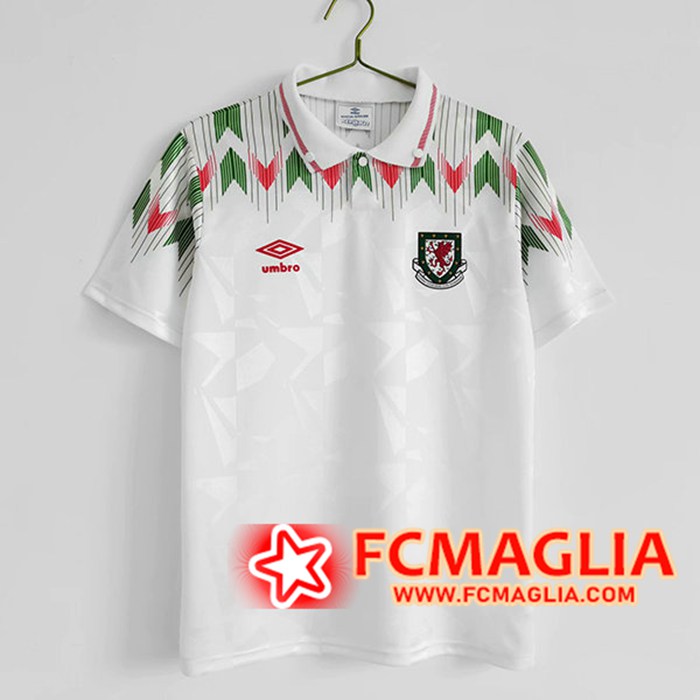 Maglie Calcio Galles Retro Seconda 1990/1992