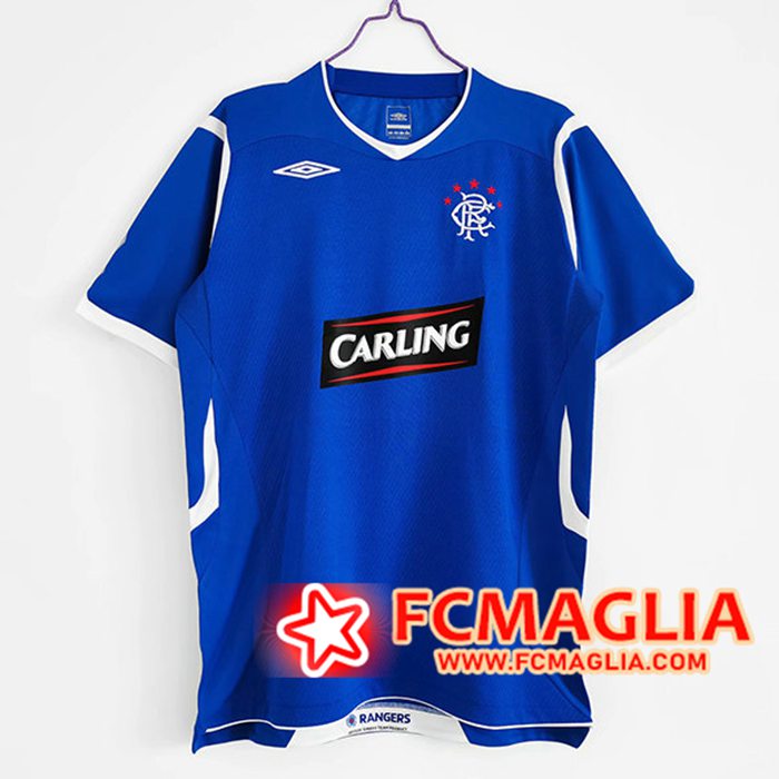 Maglie Calcio Rangers FC Retro Prima 2008/2009