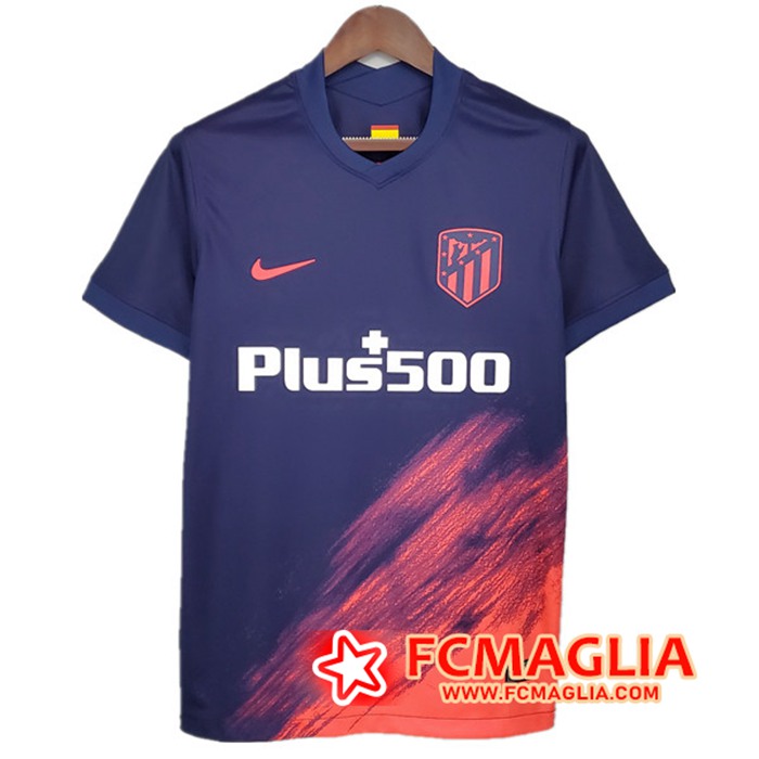 Maglia Calcio Atletico Madrid Seconda Maniche lunghe 2019 20