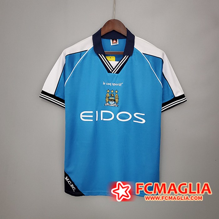Maglie Calcio Manchester City Retro Prima 1999/2001