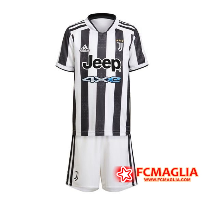 Maglie Calcio Juventus Bambino Prima 2021/2022