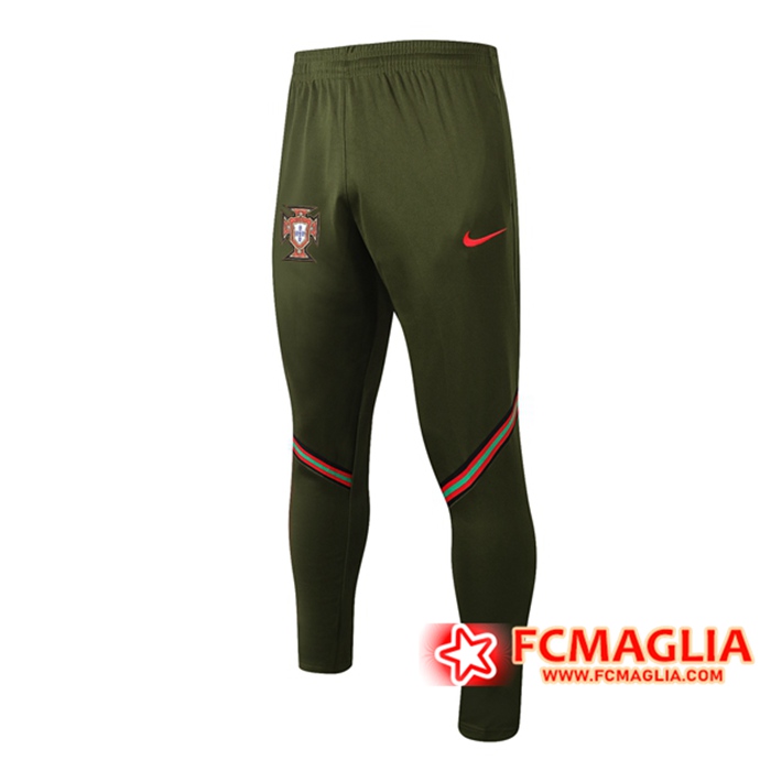 Pantaloni Da Training Portogallo Verde 2021/2022