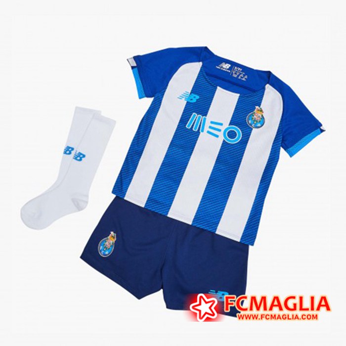 Maglie Calcio FC Porto Bambino Prima 2021/2022