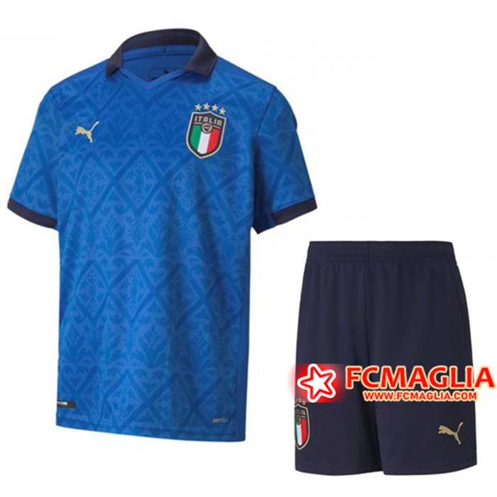 Maglie Calcio Italia Bambino Prima 2021/2022