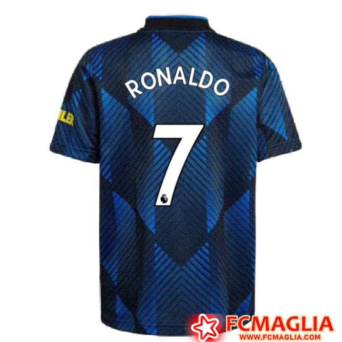 Maglie Calcio Manchester United Ronaldo 7 Third 2021/2022