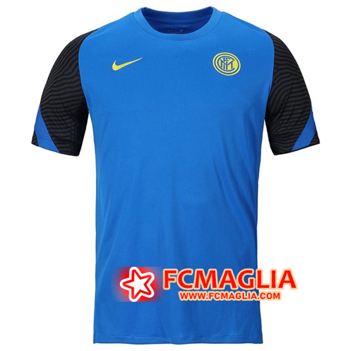 T Shirt Allenamento Inter Milan Blu 2020/2021