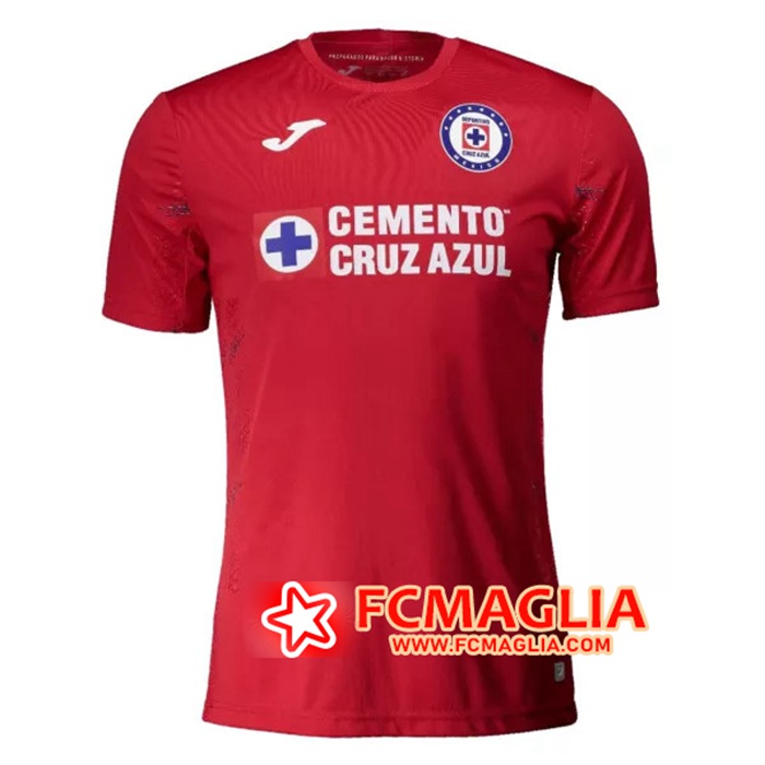 Maglia Calcio Cruz Azul Portiere Rosso 2020/2021