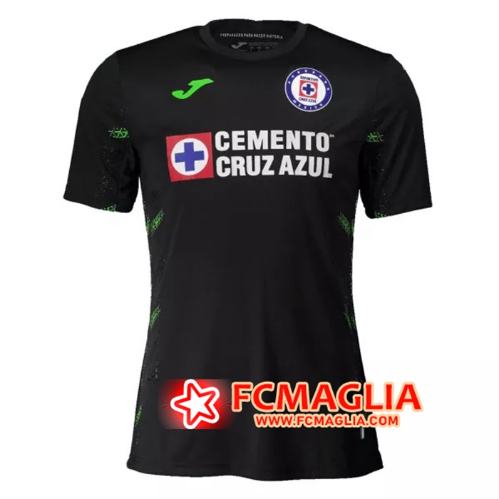 Maglia Calcio Cruz Azul Portiere Nero 2020/2021