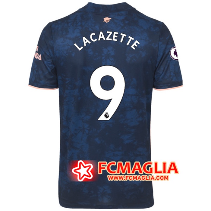 Maglia Calcio Arsenal (Lacazette 9) Terza 2020/2021