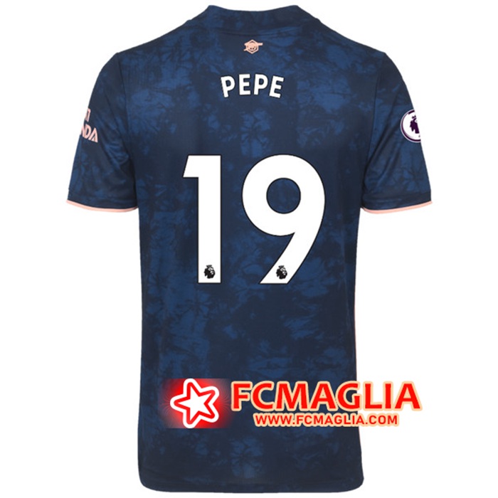 Maglia Calcio Arsenal (Pepe 19) Terza 2020/2021